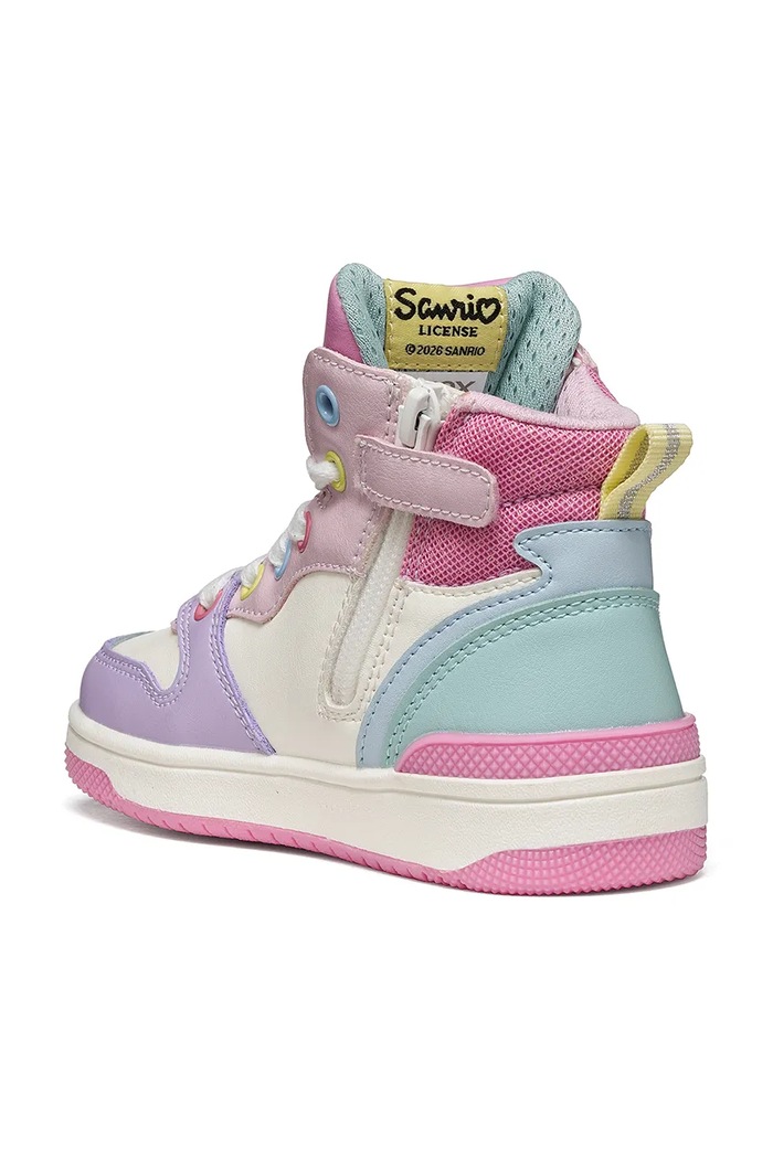 Geox WASHIBA Hello Kitty sneakers boty dětské růžová J66HXH.054AS.24.27.9BY2
