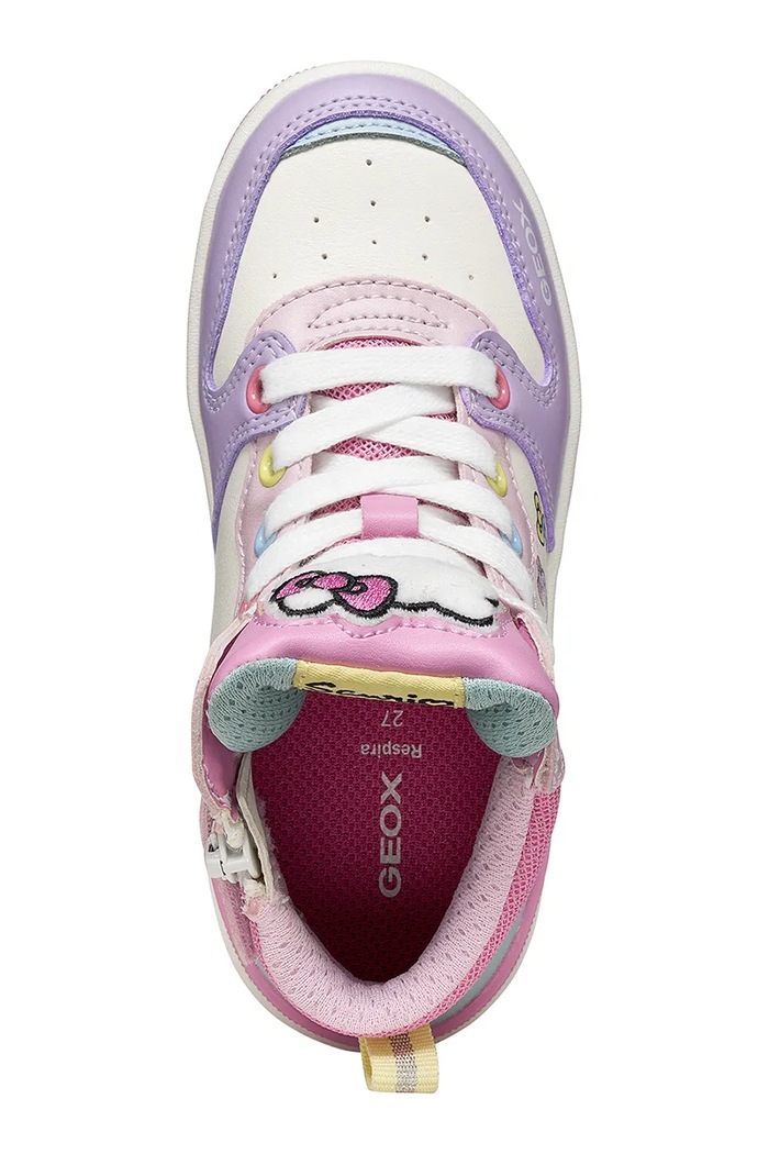 Geox WASHIBA Hello Kitty sneakers boty dětské J66HXH.054AS.24.27.9BY2 růžová