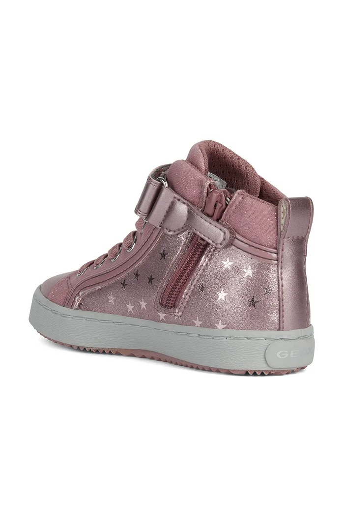 KALISPERA sneakers παιδικά Geox J744GI.0DHAJ.24.27.9BY2 ροζ