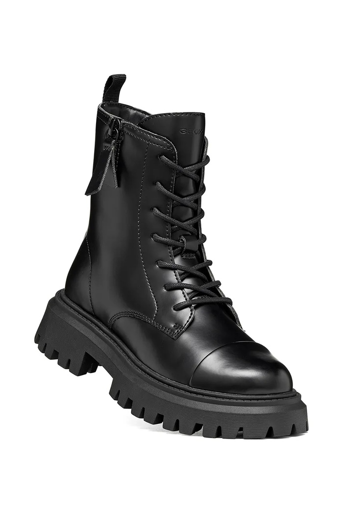 Geox Кубинки за деца MAQUINNENS J66M6A.000CN.36.39.9BY2 черен AW26