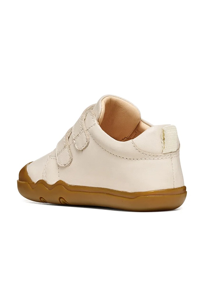 Geox sneakers detské kožené STEPPIEUP Barefoot béžová B4663A.000CL.20.27.9BY2