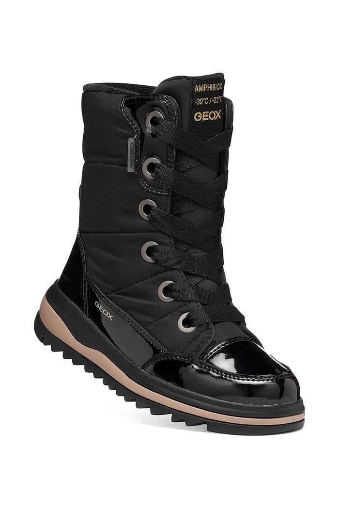 Geox Buty zimowe dziecięce ADELHIDE J16EWA.0FUHH.28.35.9BY2 czarny AW26