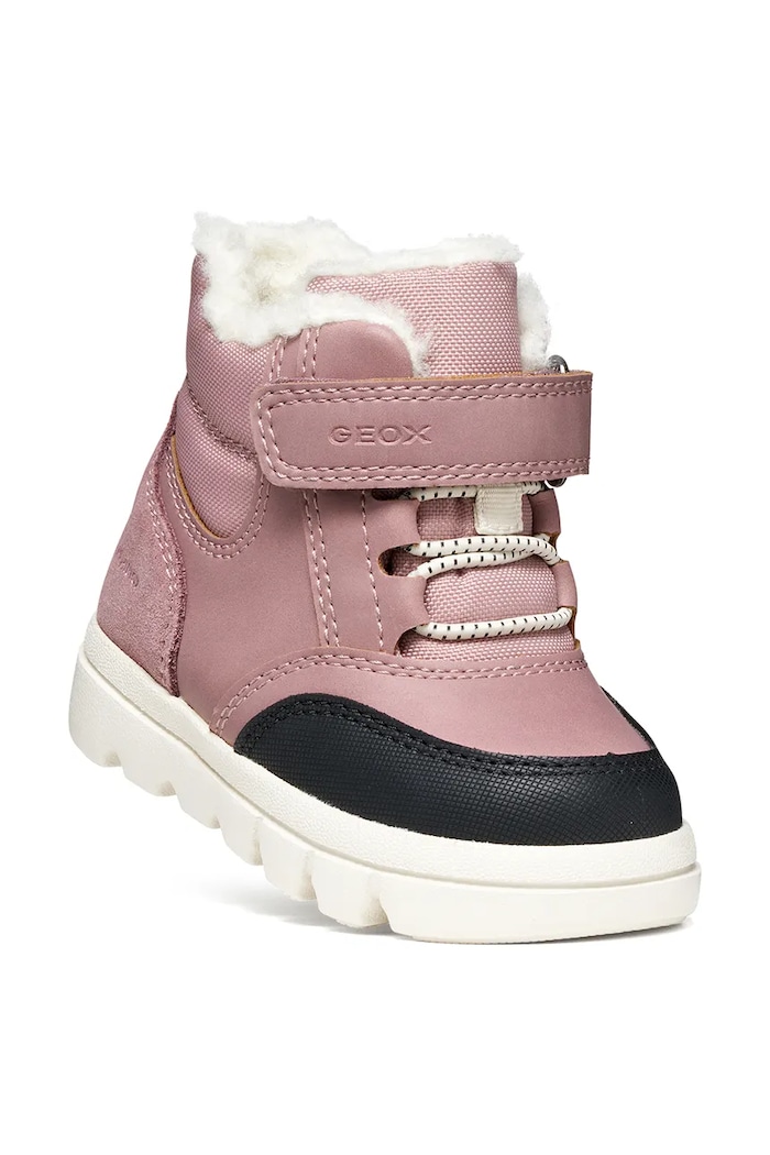 Geox Cizme de zăpadă pentru copii WILLABOOM B665AB.0ME22.24.27.9BY2 roz AW26