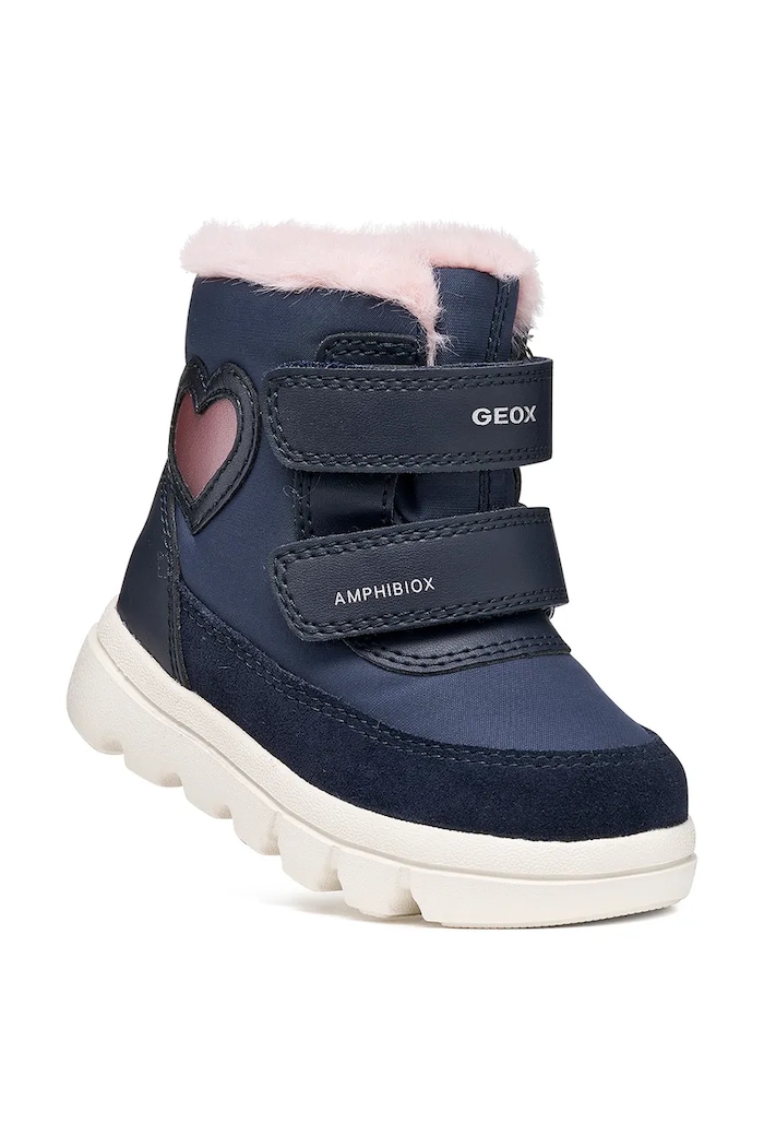 Geox Cizme de zăpadă pentru copii WILLABOOM B665AA.0FU22.24.27.9BY2 bleumarin AW26