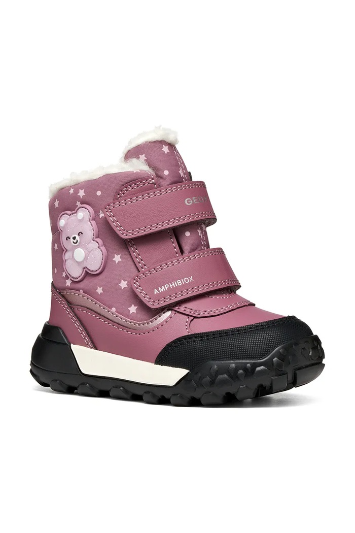 Момиче Geox Зимни обувки за деца TREKKYUP B666MA.054FU.20.23.9BY2 виолетов