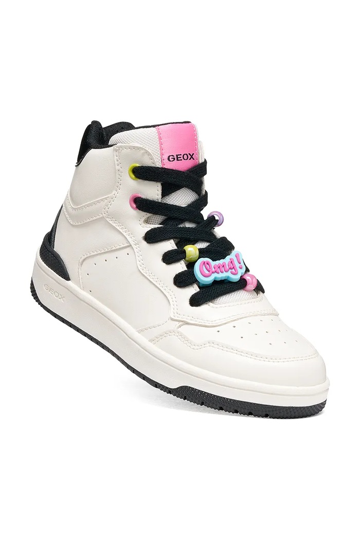 Geox WASHIBA sneakers per bambini J66HXI.000BC.28.35.9BY2 bianco AW26
