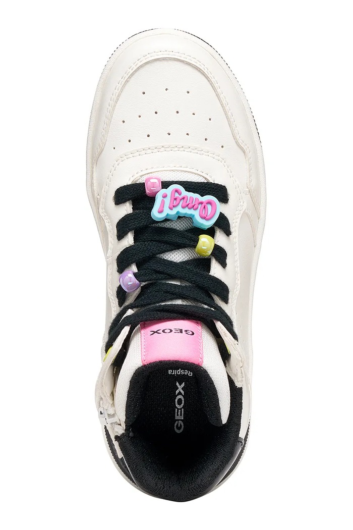 Geox WASHIBA sneakers per bambini J66HXI.000BC.28.35.9BY2 bianco