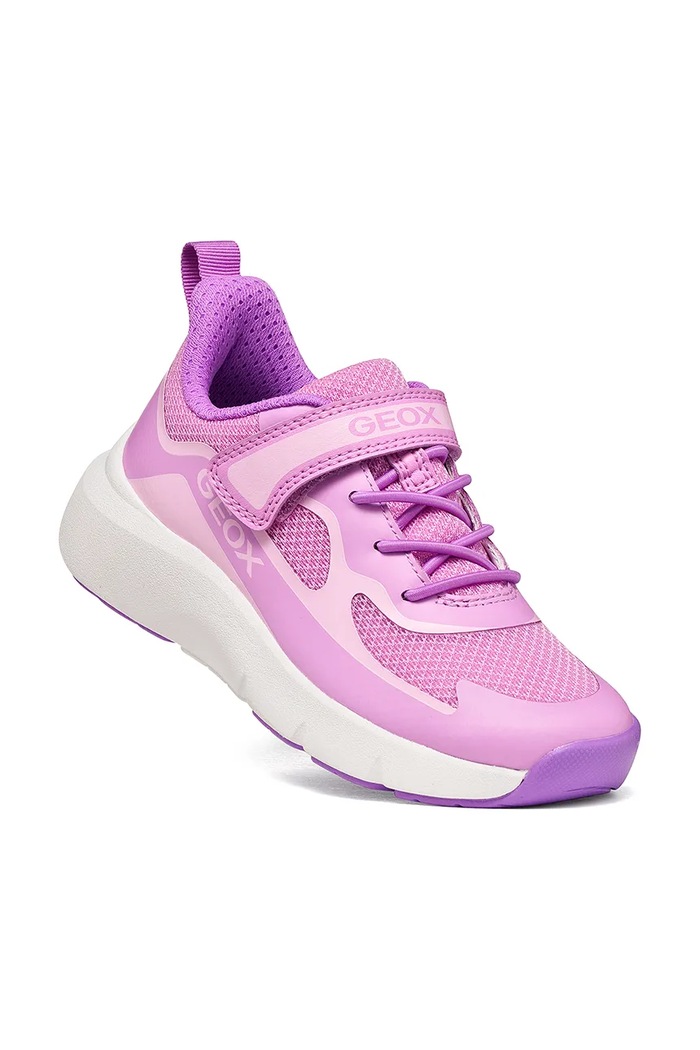 Geox topánky športové detské PRO-RAN J65PAC.01454.36.39.9BY2 fialová AW26