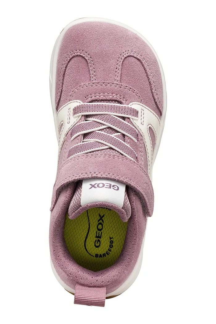 Geox FOOT-RUN Barefoot superge otroške semišaste roza J66PCA.022BC.32.35.9BY2