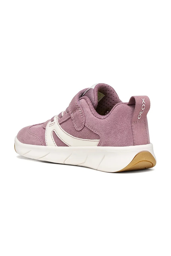 Deklice Geox FOOT-RUN Barefoot superge otroške semišaste J66PCA.022BC.28.31.9BY2 roza