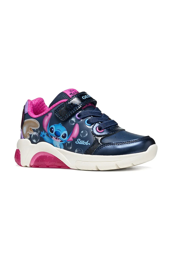 Момиче Geox FADINLIGHT Lilo & Stitch маратонки за деца J66M4E.05402.32.35.9BY2 тъмносин