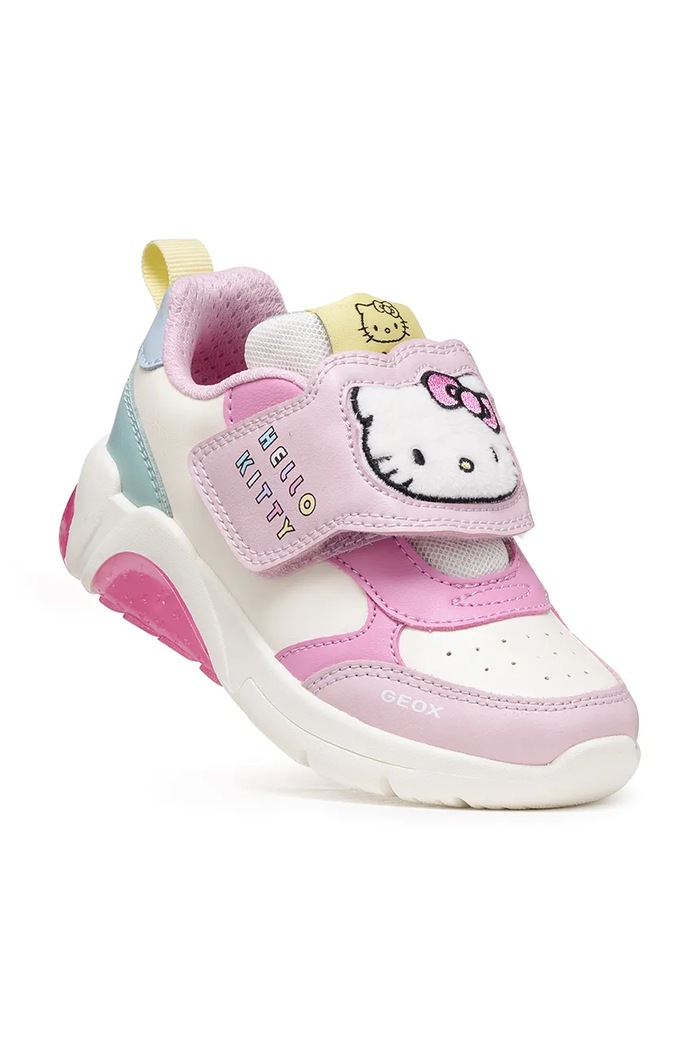 Deklice Geox FADINLIGHT Hello Kitty superge otroške J66M4D.000BC.28.31.9BY2 roza