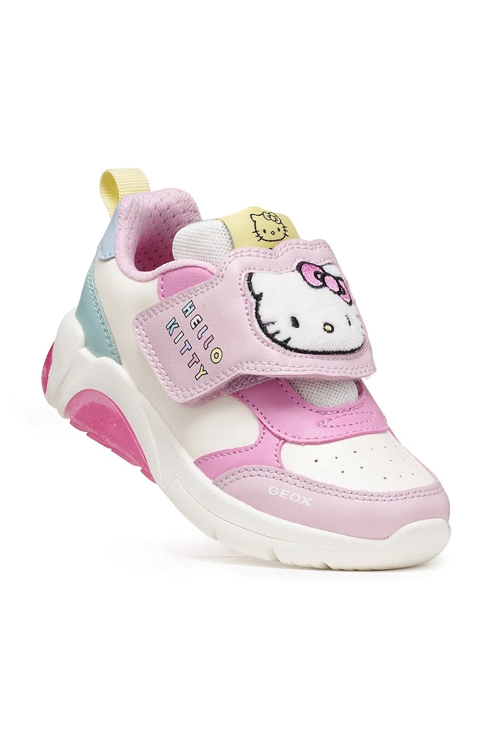 Deklice Geox FADINLIGHT Hello Kitty superge otroške J66M4D.000BC.24.27.9BY2 roza