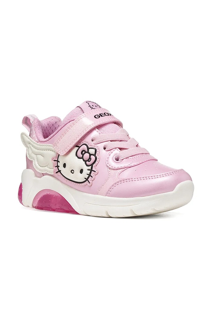 Geox FADINLIGHT Hello Kitty sneakers παιδικά ροζ J66M4C.0NFKC.28.31.9BY2