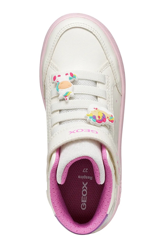 Geox ECLYPER sneakers pentru copii J66LRA.0BCQ6.32.35.9BY2 alb