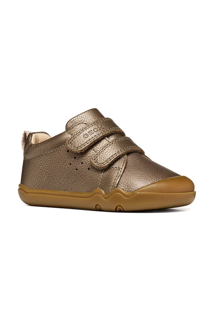 Geox stivaletti per bambini in pelle STEPPIEUP Barefoot B4663A.000AK.20.27.9BY2 marrone AW26