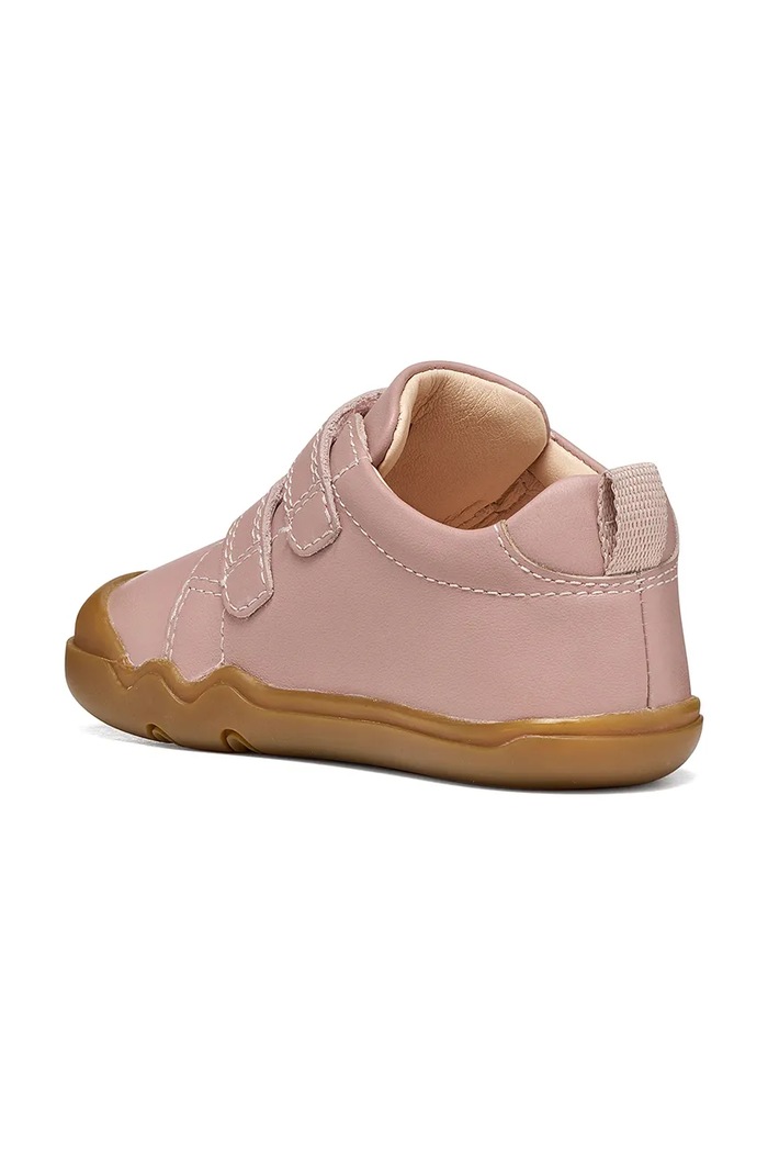 Geox stivaletti per bambini in pelle STEPPIEUP Barefoot rosa B4663A.00085.24.27.9BY2