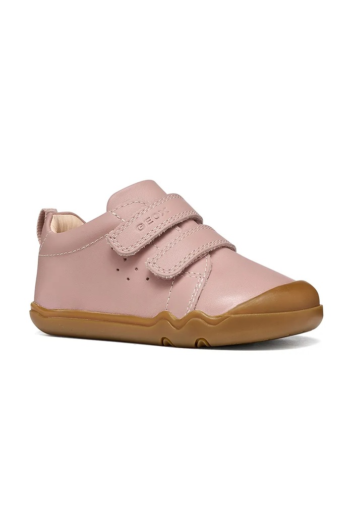 Geox stivaletti per bambini in pelle STEPPIEUP Barefoot B4663A.00085.20.23.9BY2 rosa AW26