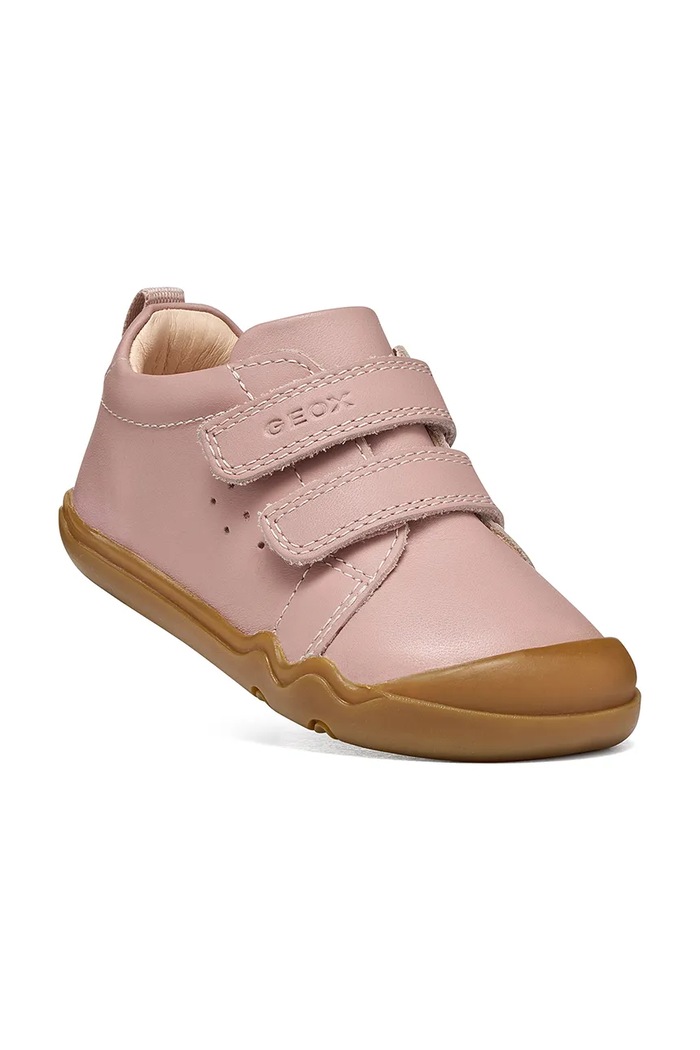 BIMBA Geox stivaletti per bambini in pelle STEPPIEUP Barefoot B4663A.00085.20.23.9BY2 rosa