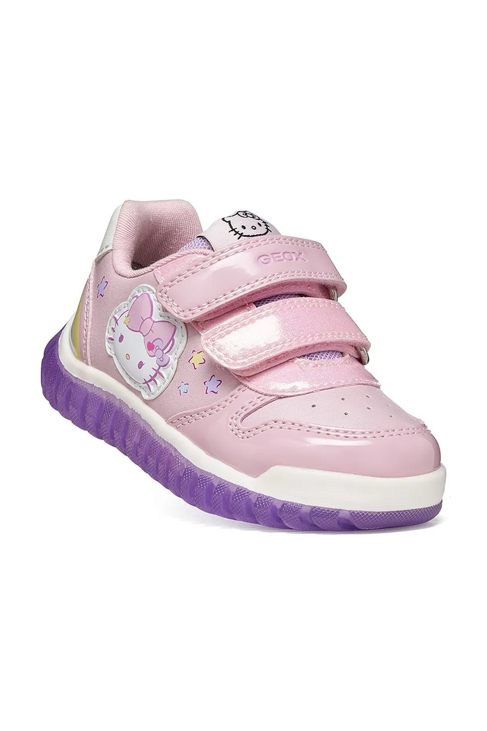 Geox LIGHTYLOO Hello Kitty tenisice za djecu B6661B.05402.20.27.9BY2 roza AW26