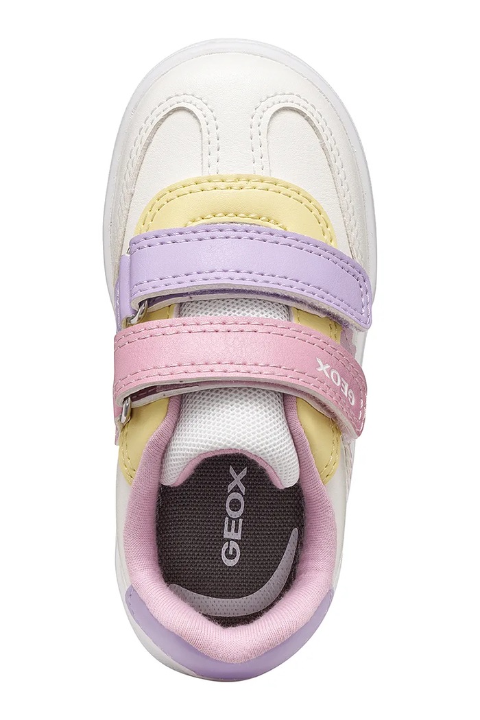Geox ECLYPER sneakers per bambini B665MA.000BC.20.27.9BY2 bianco