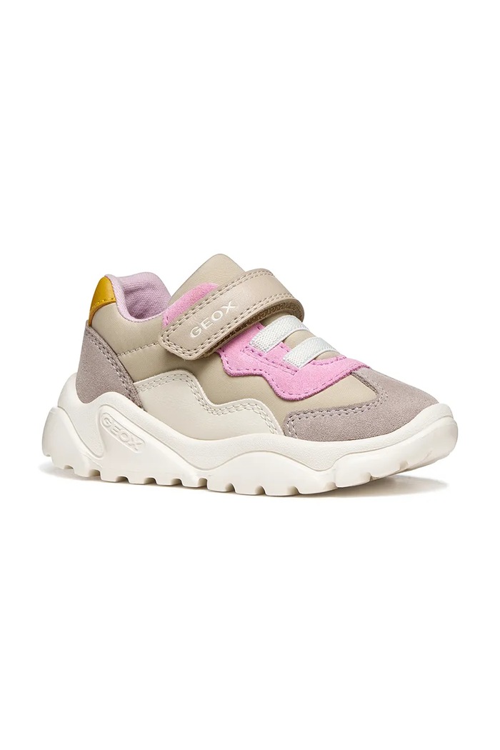 Geox CIUFCIUF sneakers boty dětské B455QB.0FU22.20.23.9BY2 béžová AW26