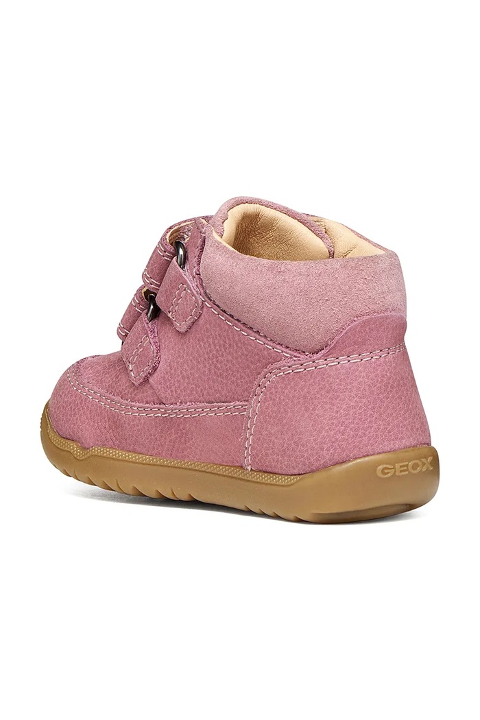 Geox παπούτσια παιδικά από nubuck MACCHIA μωβ B664PD.03322.18.26.9BY2