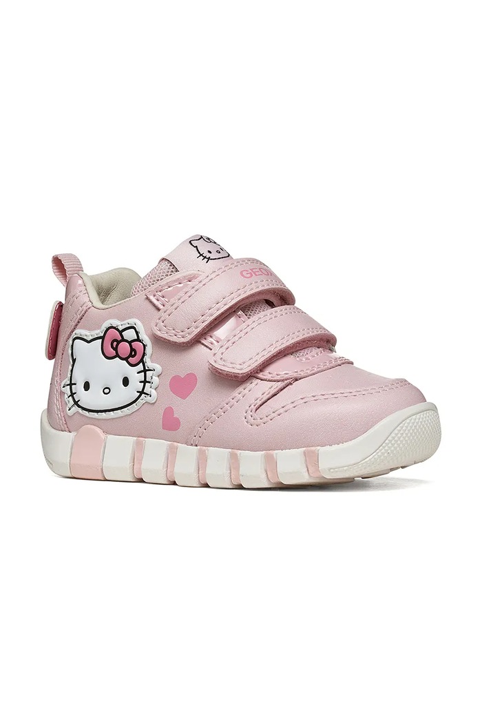 Момиче Geox IUPIDOO Hello Kitty маратонки за деца B6658A.05402.18.26.9BY2 розов