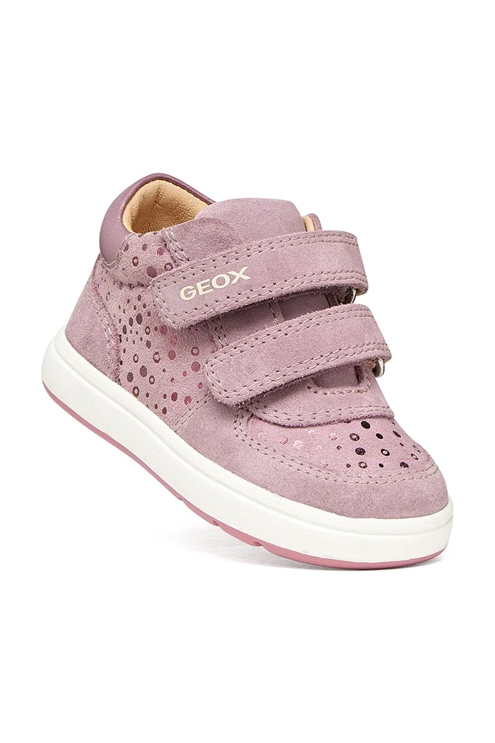 Geox poltopánky detské semišové BIGLIA B564CA.00722.18.26.9BY2 ružová AW26