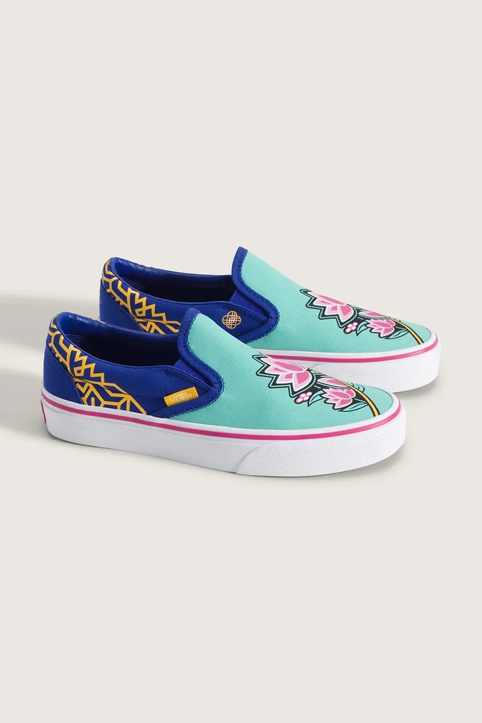 Vans Tenisówki dziecięce VN000EC3CJE1 niebieski AW26