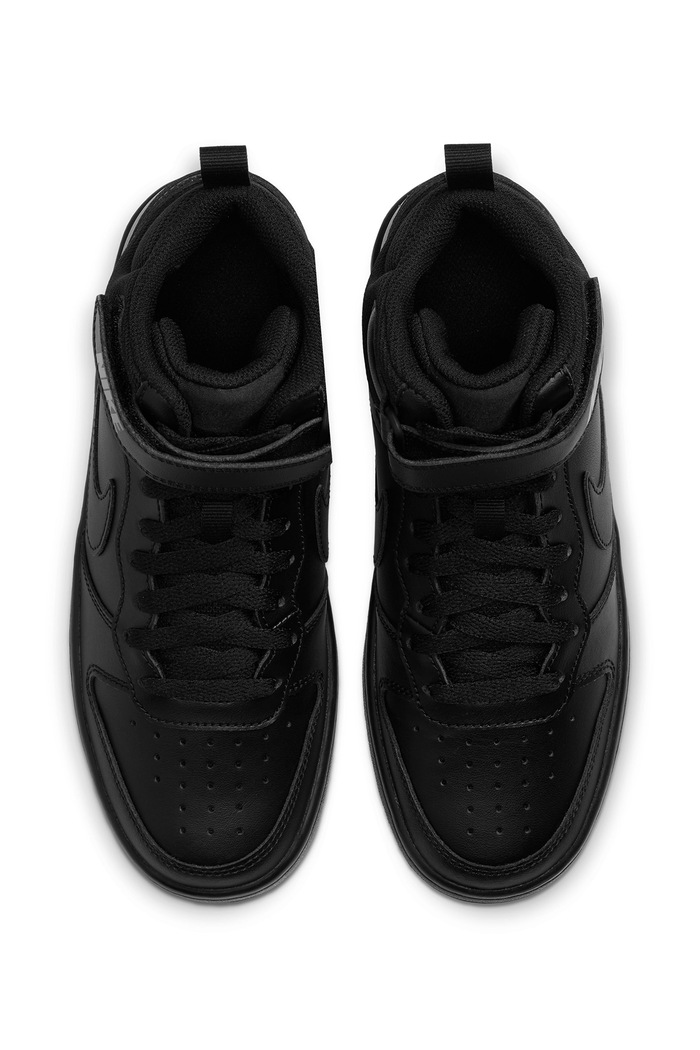 Nike Court Borough Mid 2 sneakersy dziecięce skórzane Nike CD7782 czarny