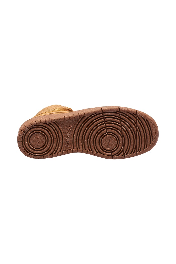 COURT BOROUGH MID 2 BOOT (GS) sneakersy dziecięce Jordan brązowy BQ5440