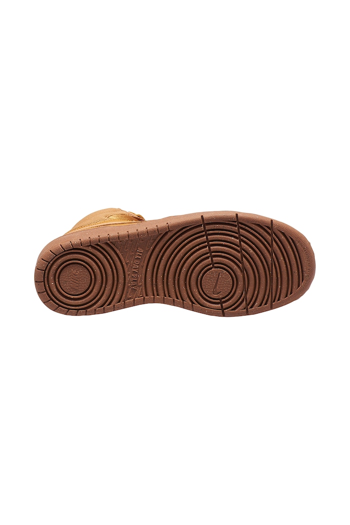 COURT BOROUGH MID 2 BOOT (GS) sneakersy dziecięce Jordan brązowy BQ5440