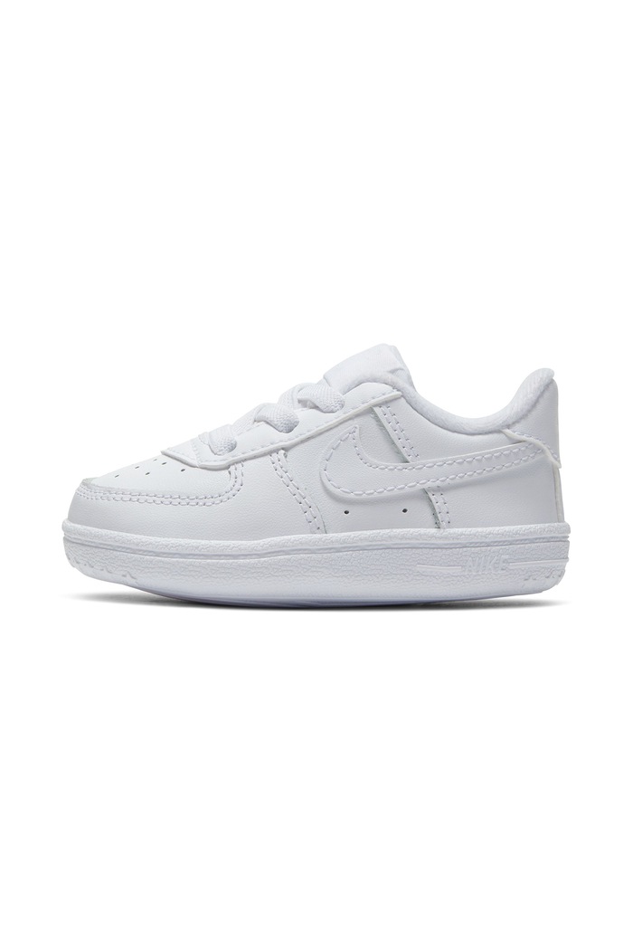 Nike Nike Force 1 Crib sneakersy niemowlęce skórzane biały CK2201