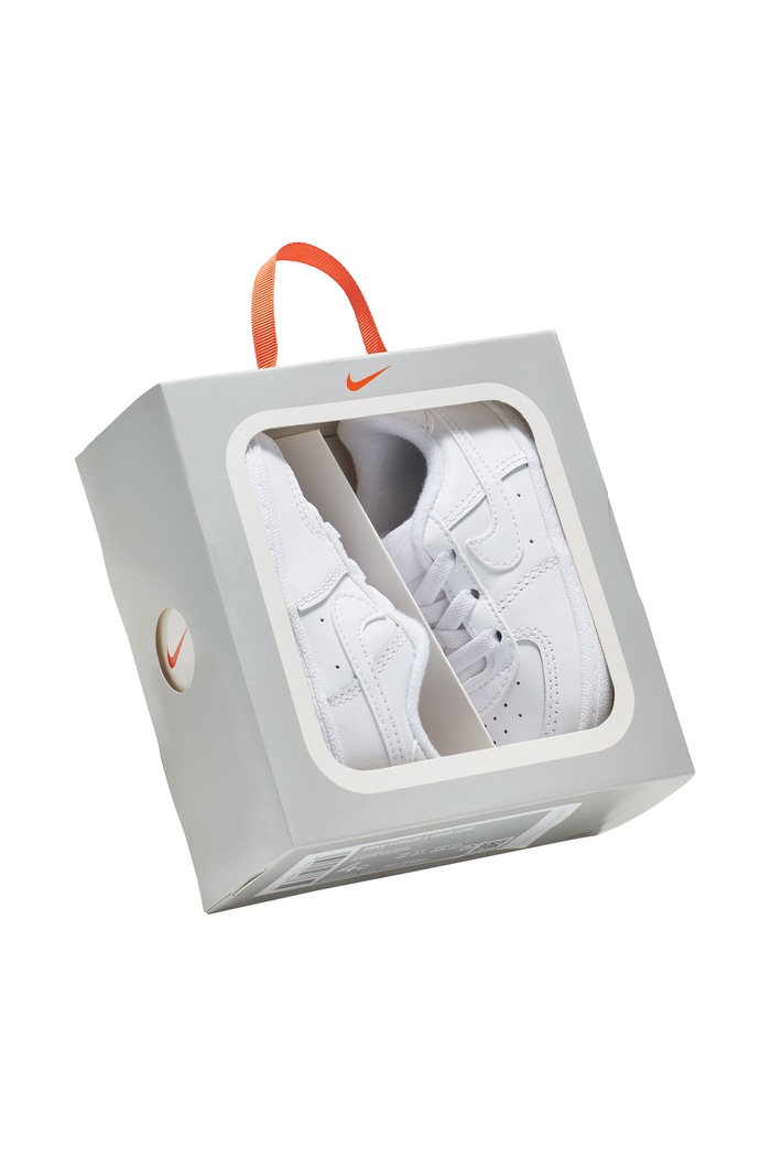 Nike Force 1 Crib sneakersy niemowlęce skórzane Nike CK2201 biały