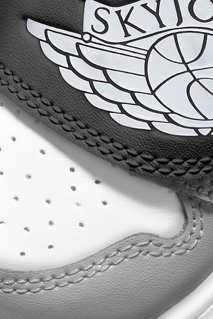 Sky Jordan 1 sneakersy dziecięce Jordan BQ7196 biały