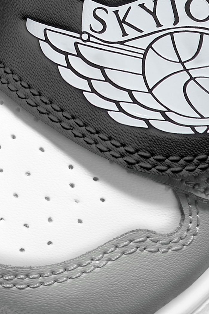Sky Jordan 1 sneakersy dziecięce Jordan BQ7196 biały