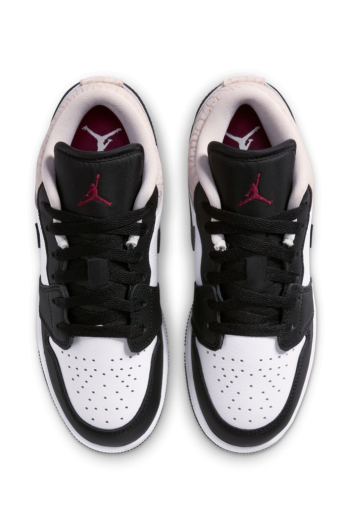 Air Jordan 1 Low SE кроссовки для детей кожаные Jordan IQ5229 чёрный