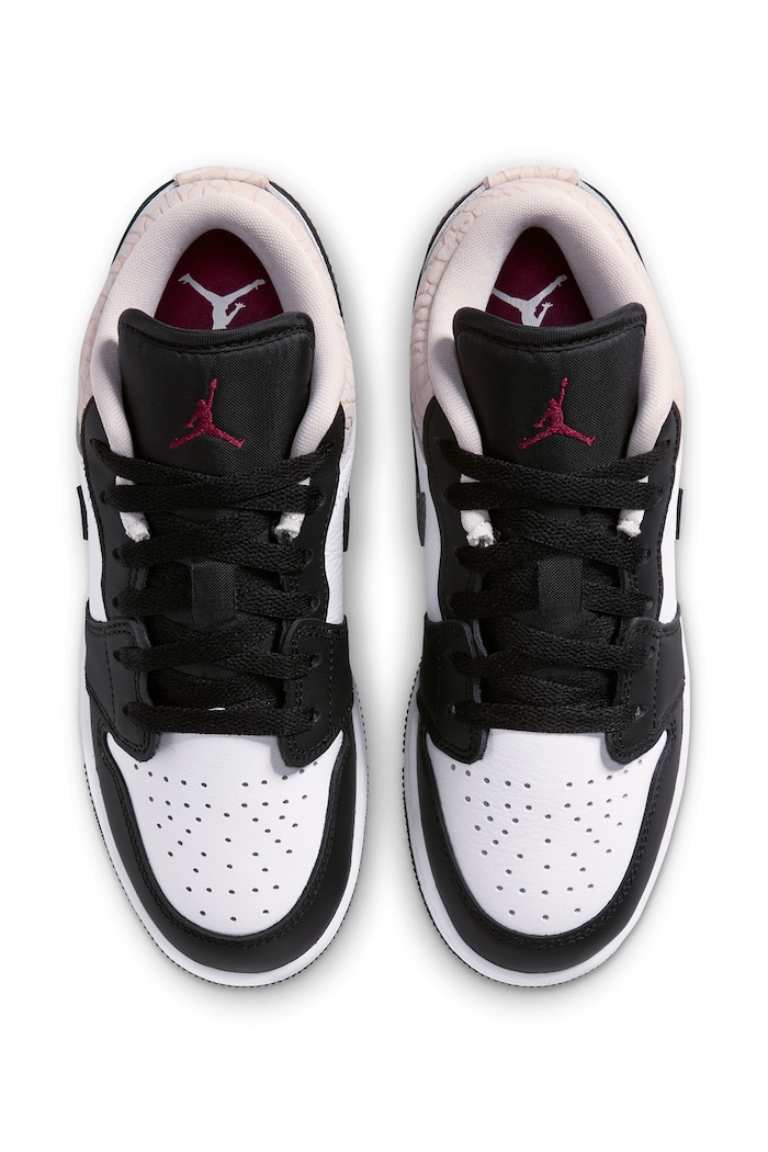 Air Jordan 1 Low SE кроссовки для детей кожаные Jordan IQ5229 чёрный