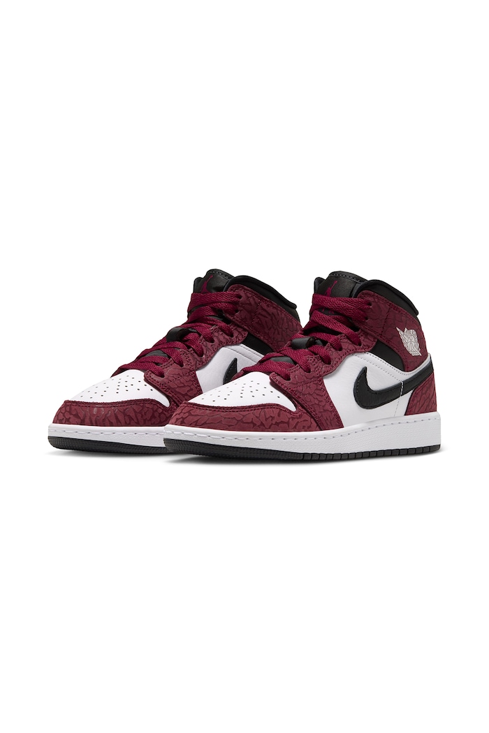 Jordan Air Jordan 1 Mid SE sneakersy dziecięce IQ5230 bordowy AW26