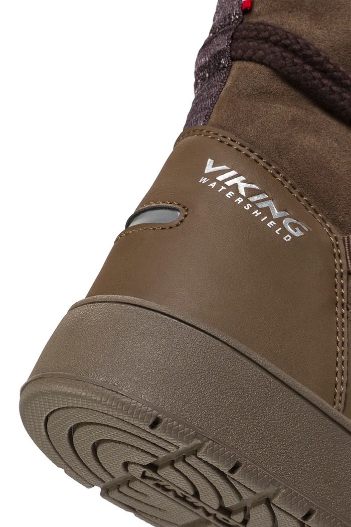 Detské zimné topánky Snowcord Warm WP Viking Kids hnedá 3.96360