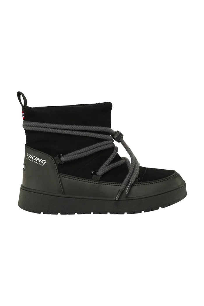 Viking Kids Detské zimné topánky Snowcord Warm WP čierna 3.96360