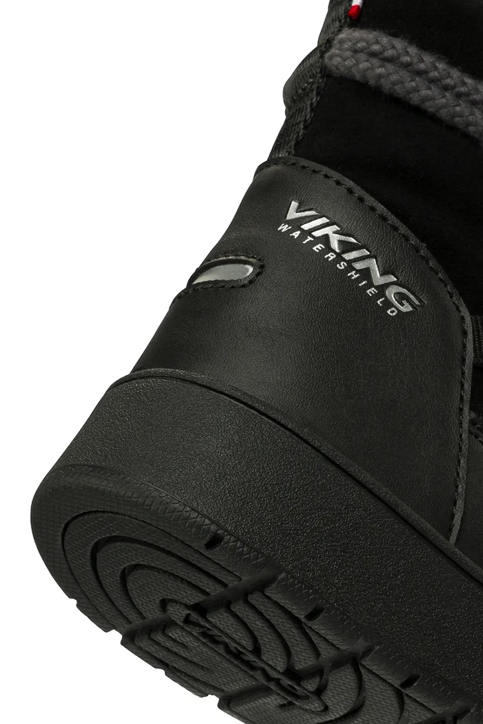 Detské zimné topánky Snowcord Warm WP Viking Kids čierna 3.96360