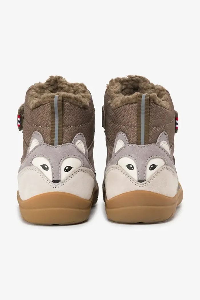 Chłopiec Viking Kids Buty zimowe dziecięce Alv Barefoot Paw Warm WP 2V 3.96300 zielony