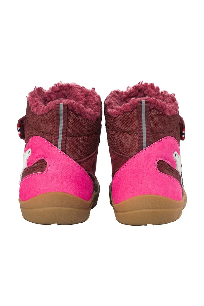 Dječaci Viking Kids Obuća zimska za djecu Alv Barefoot Paw Warm WP 2V 3.96300 bordo