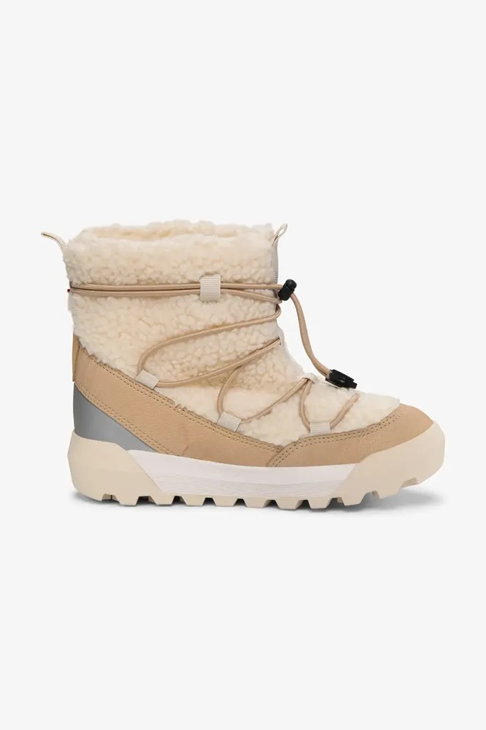 Chłopiec Viking Kids Buty zimowe dziecięce Expower Flake Warm WP SL 3.95355 beżowy