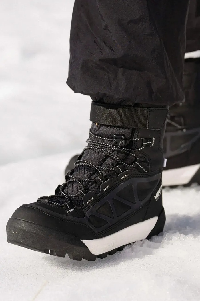 Viking Kids Buty zimowe dziecięce Constrictor Warm SC WP 1V SL czarny 3.95115