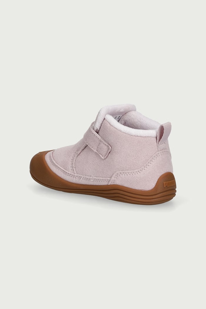 Chłopiec Puma Buty zimowe dziecięce Puma Kitten Mid Prem V Inf 407459 różowy