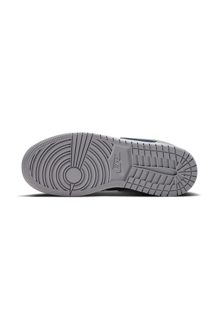 Air Jordan 1 Low sneakersy dziecięce skórzane Jordan szary 553560