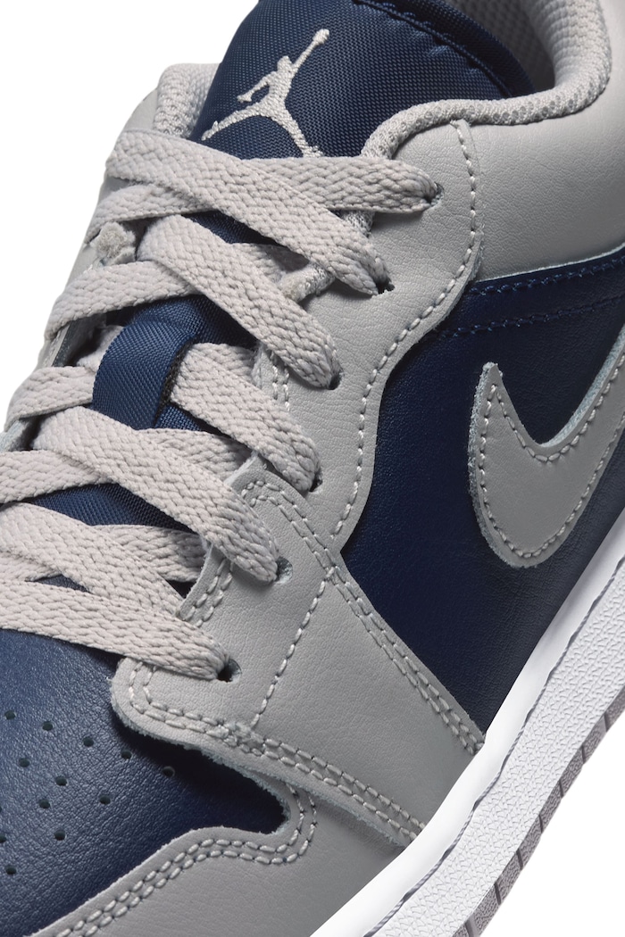Jordan Air Jordan 1 Low sneakersy dziecięce skórzane 553560